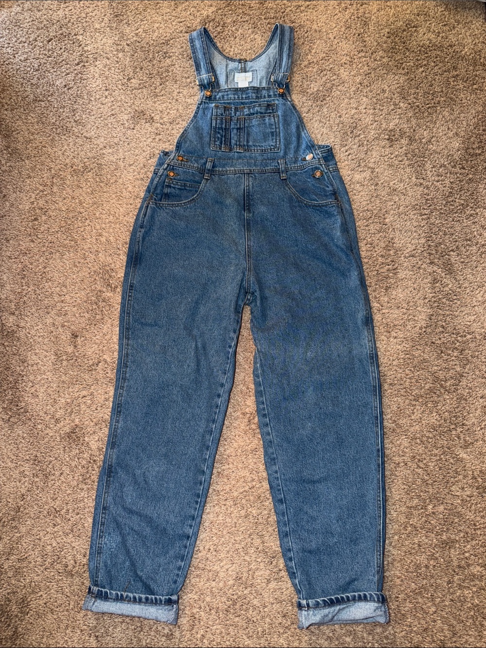 Vintage 90s Moda International Denim
Overalls The London Jean size M